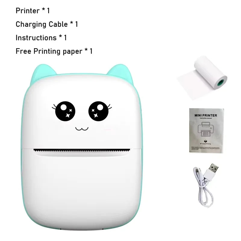 PawPrint Pocket – Mini Wireless Thermal Printer for iOS & Android