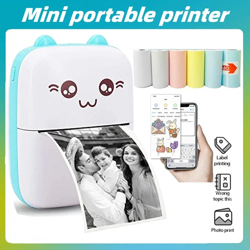 PawPrint Pocket – Mini Wireless Thermal Printer for iOS & Android