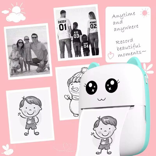 PawPrint Pocket – Mini Wireless Thermal Printer for iOS & Android