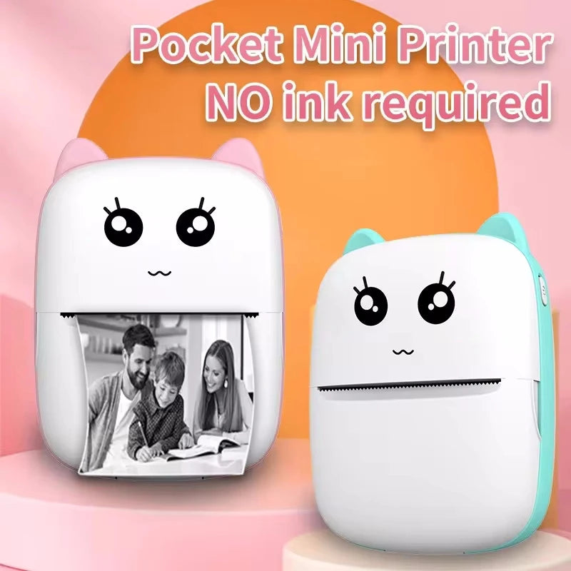 PawPrint Pocket – Mini Wireless Thermal Printer for iOS & Android